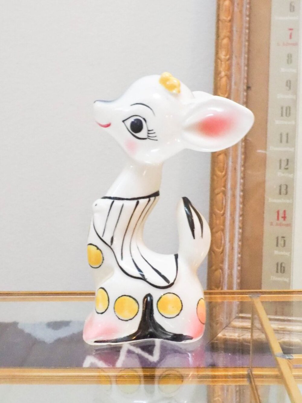 Vintage Ceramic Deer Salt and Pepper Shaker - Made in Japan - Ceramic Giraffe